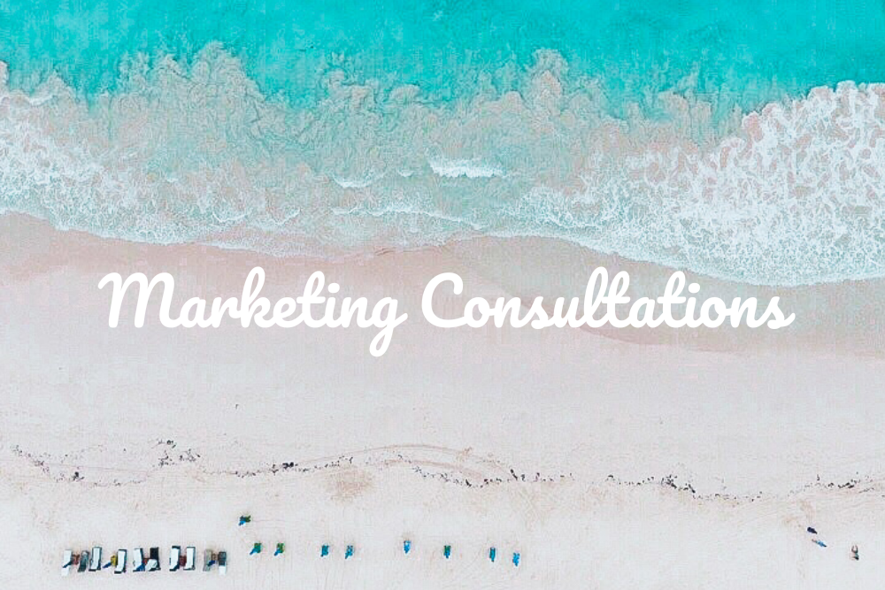 aerial photo of pink sands beach